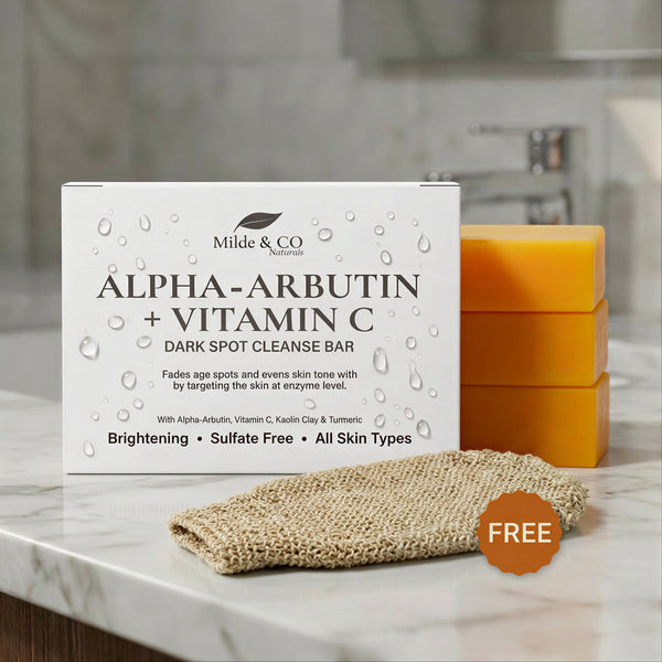 Alpha-Arbutin + Vitamin C Brightening Bar